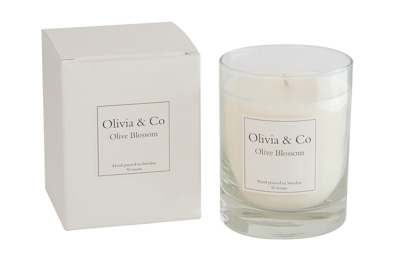 Doftljus Olive Blossom - Olivia & Co - Inredning - Ljus & dofter - Stearinljus - Doftljus