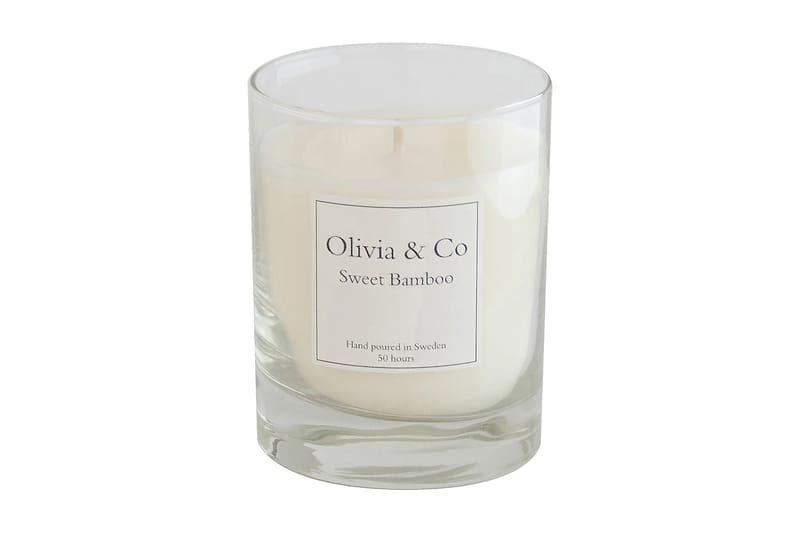 Olivia & Co Large - Sweet Bamboo - Inredning - Ljus & dofter - Stearinljus - Doftljus
