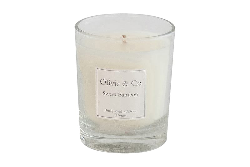 Olivia & Co Small - Sweet Bamboo - Inredning - Ljus & dofter - Stearinljus - Doftljus