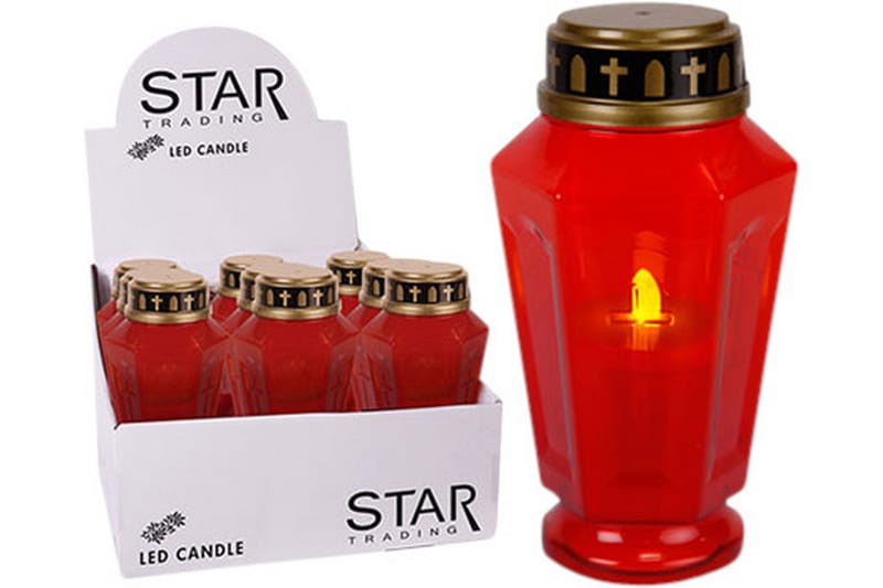 Star Trading Display 34 cm - Star Trading - Inredning - Ljus & dofter - Stearinljus - Gravljus & gravlykta