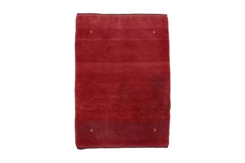 Handknuten Gabbeh Shiraz Ull Röd 85x123cm - Heminredning - Mattor - Orientaliska mattor