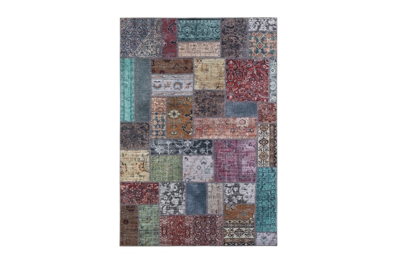 Patchham Patchworkmatta 160x230 cm - Flerfärgad - Heminredning - Mattor - Små mattor