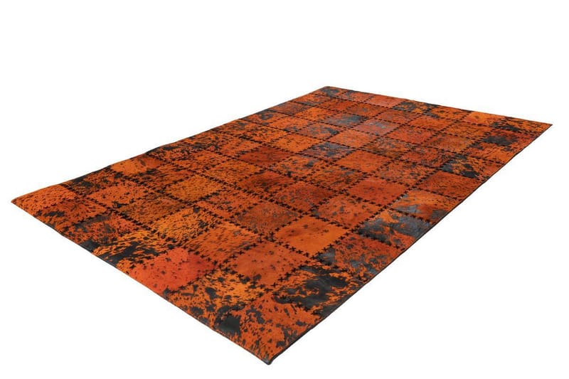 Dulvabier Fohav Matta 200x290 cm Orange/Läder - D-Sign - Heminredning - Mattor - Stora mattor