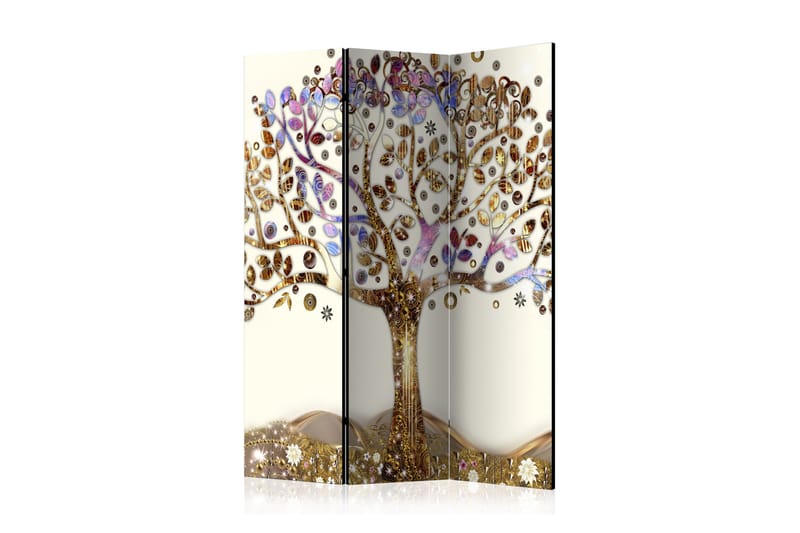 Rumsavdelare Golden Tree 135x172 - Artgeist sp. z o. o. - Textil - Mattor - Modern matta - Friezematta