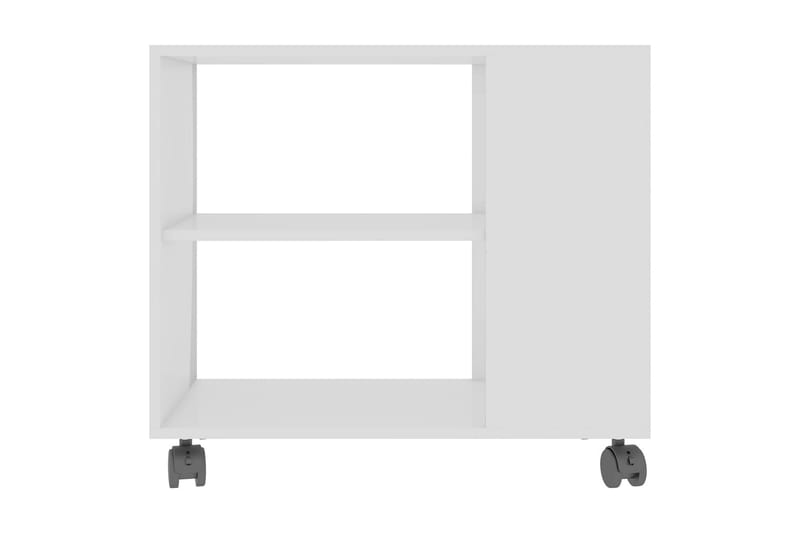 Sidobord vit högglans 70x35x55 cm spånskiva - Vit - Heminredning - Småmöbler - Brickbord & småbord