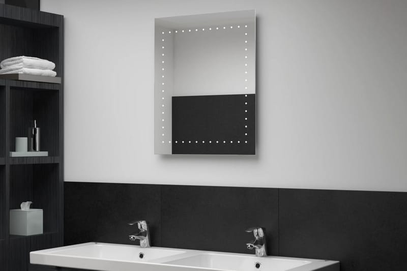 Badrumsspegel LED 50x60 cm - Silver - Inredning - Speglar - Sminkspegel