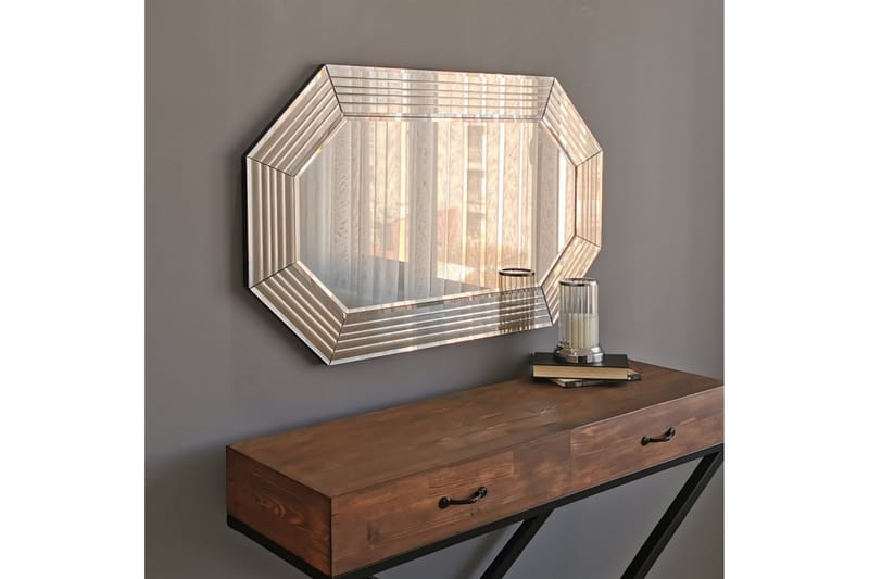 Callaham Dekorationsspegel 60 cm - Brons - Inredning - Speglar - Väggspegel