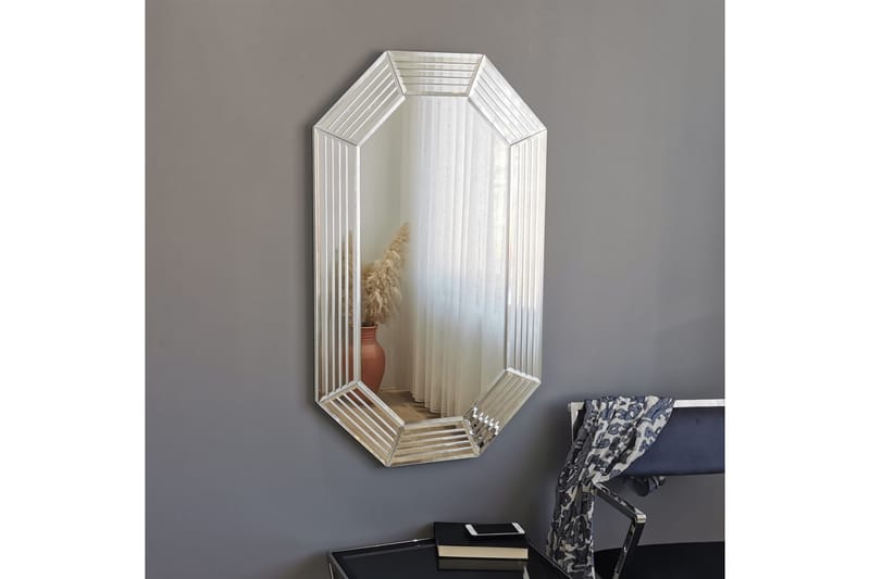 Dareus Dekorationsspegel 100 cm - Silver - Inredning - Speglar - Väggspegel