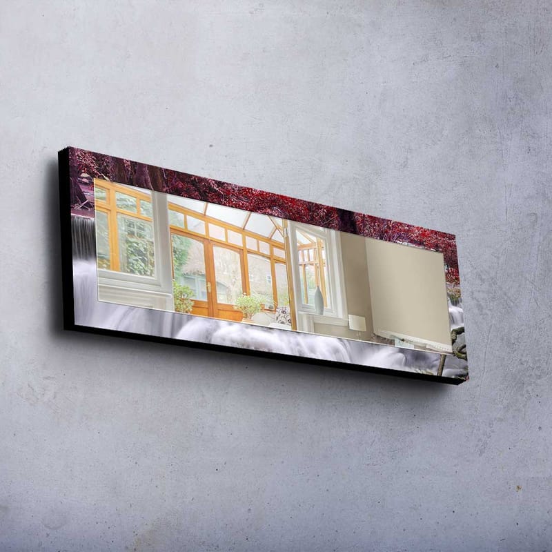 Dekorspegel 40x120 cm - Flerfärgad - Inredning - Speglar - Väggspegel