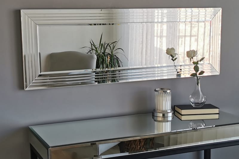 Foresee Dekorationsspegel 120 cm - Silver - Möbler - Bord & matgrupper - Avlastningsbord - Brickbord & småbord