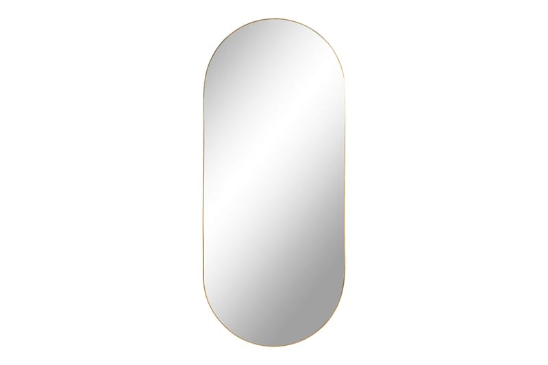 Marquette Spegel 35x80 cm Oval - Mässing - Inredning - Speglar - Väggspegel
