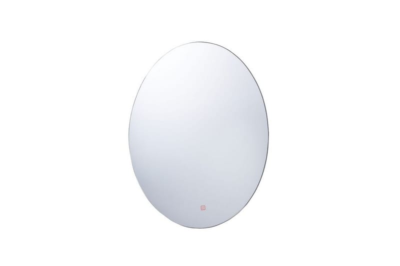 Neronde Spegel Oval med LED-Belysning - Silver - Inredning - Speglar - Hallspegel