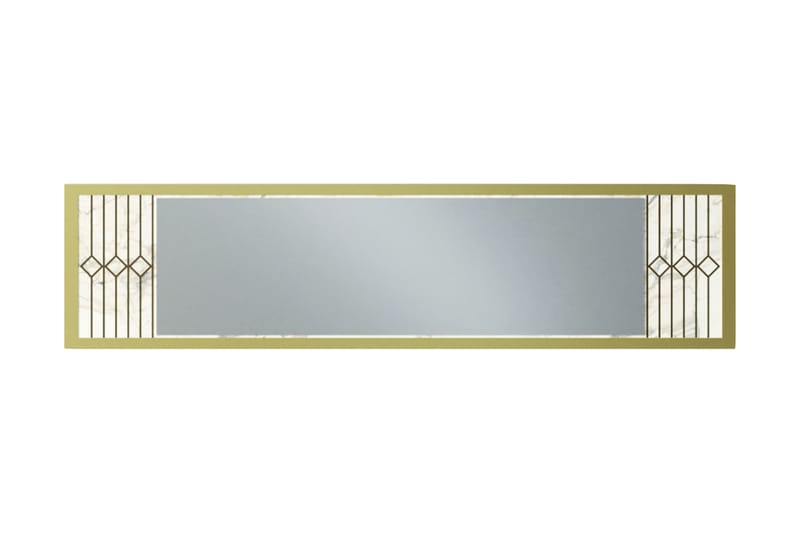 Ocotla Väggspegel 90x22 cm - Vit - Inredning - Speglar - Hallspegel