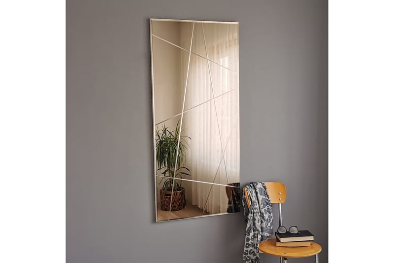 Petalcu Dekorationsspegel 130 cm - Silver - Inredning - Speglar - Hallspegel