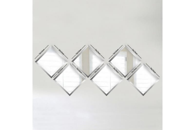 Sarata Spegel - Silver - Inredning - Speglar - Väggspegel