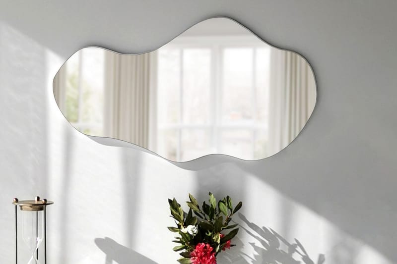 Spegel 40x70 cm - Vit - Inredning - Speglar - Väggspegel