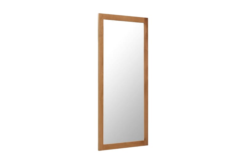 Spegel 50x140 cm massiv ek - Brun - Inredning - Speglar - Väggspegel