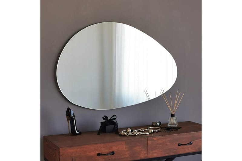 Spegel 50x76 cm - Svart - Inredning - Speglar - Väggspegel