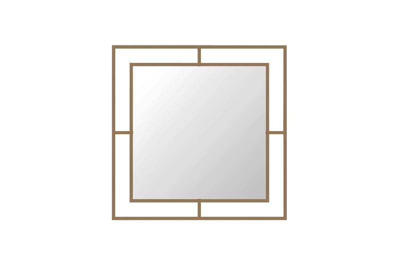 Spegel 58x58 cm - Guld - Inredning - Speglar - Hallspegel