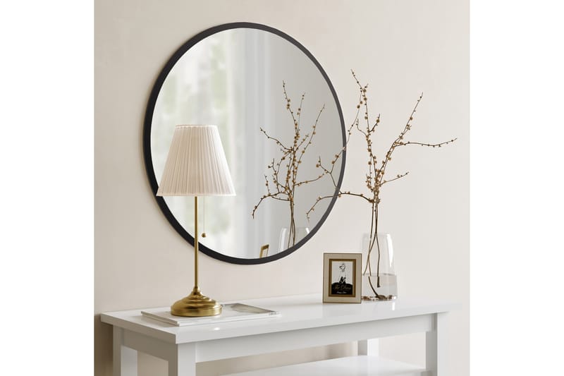 Spegel 60x60 cm - Svart - Inredning - Speglar - Väggspegel