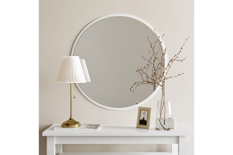 Spegel 60x60 cm - Vit - Inredning - Speglar - Hallspegel