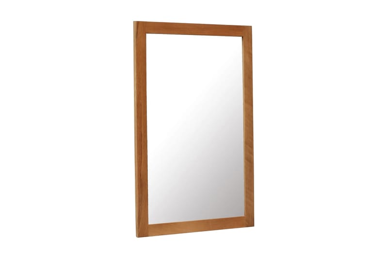 Spegel 60x90 cm massiv ek - Brun - Inredning - Speglar - Väggspegel