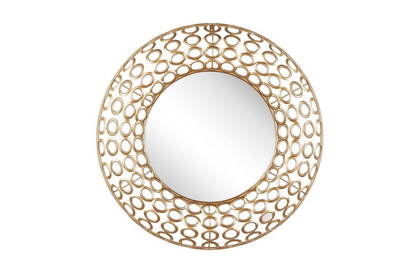 Spegel 80 cm guld BOURDON - Guld - Inredning - Speglar - Hallspegel
