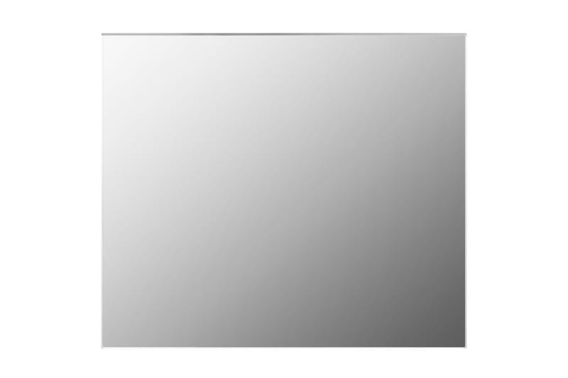 Spegel utan ram 70x50 cm glas - Silver - Inredning - Speglar - Väggspegel