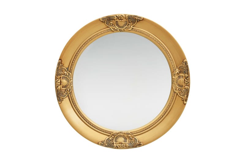 Väggspegel barockstil 50 cm guld - Guld - Inredning - Speglar - Väggspegel