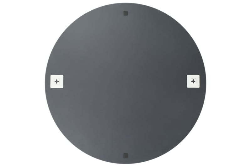 Väggspegel med LED-belysning rund - Silver - Inredning - Speglar - Väggspegel