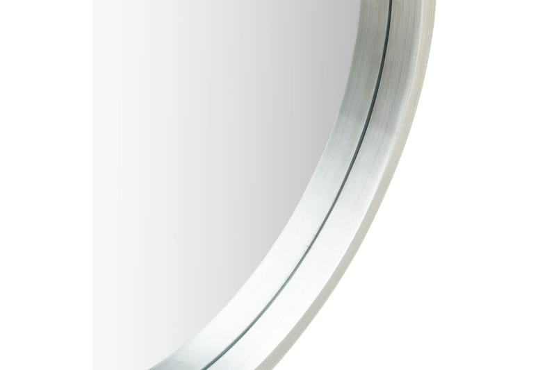 Väggspegel med rem 50 cm silver - Silver - Inredning - Speglar - Väggspegel