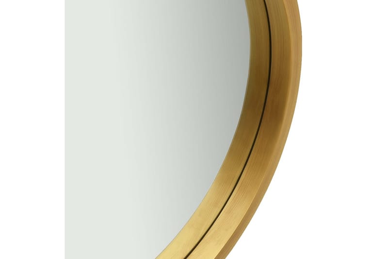 Väggspegel med rem 60 cm guld - Guld - Inredning - Speglar - Väggspegel
