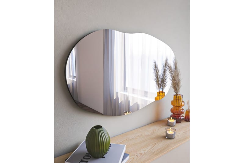 Zeo Spegel 52 cm Rektangulär - Svart - Inredning - Speglar - Väggspegel