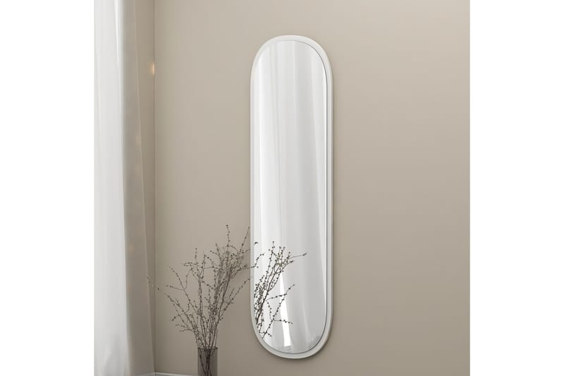 Zeos Spegel 40 cm Rektangulär - Vit - Inredning - Speglar - Väggspegel
