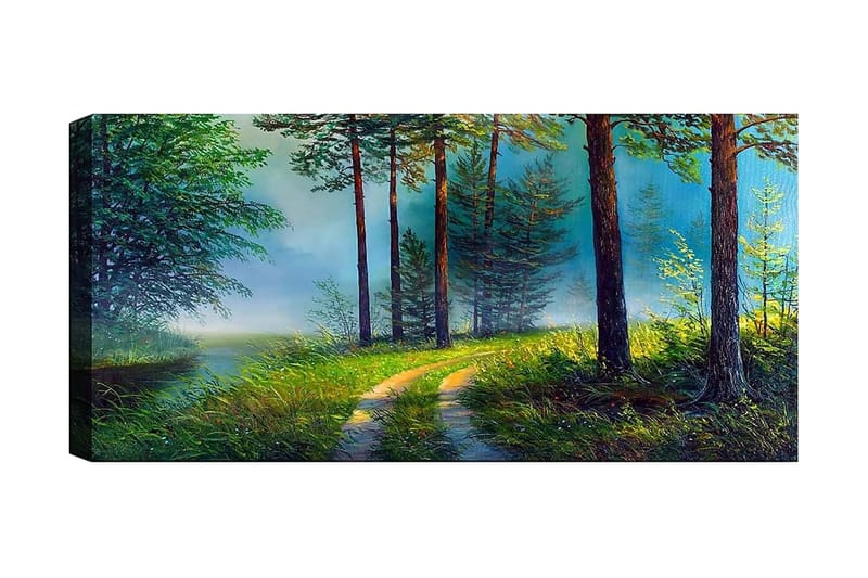 Canvastavla YTY Landscape & Nature Flerfärgad - 120x50 cm - Inredning - Väggdekor