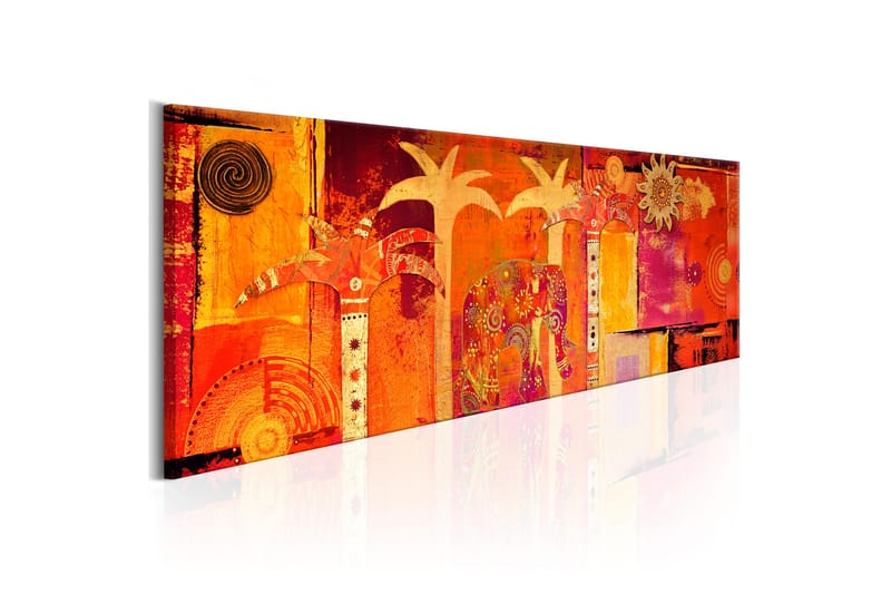 Tavla African Collage 150x50 - Artgeist sp. z o. o. - Inredning - Tavlor & konst - Canvastavlor