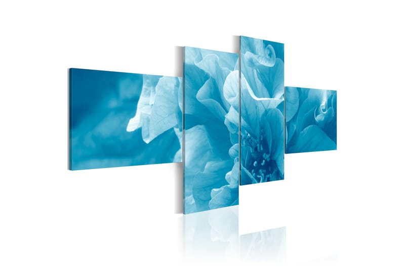 Tavla Blue Azalia Flower 200x90 - Artgeist sp. z o. o. - Inredning - Tavlor & konst - Canvastavlor