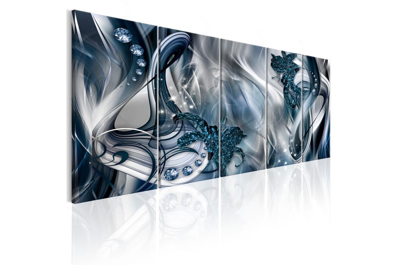 Tavla Blue Glow 200x80 - Artgeist sp. z o. o. - Inredning - Tavlor & konst - Canvastavlor