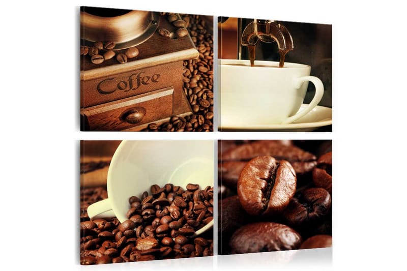 Tavla Coffee Tasting 80x80 - Artgeist sp. z o. o. - Inredning - Tavlor & konst - Canvastavlor