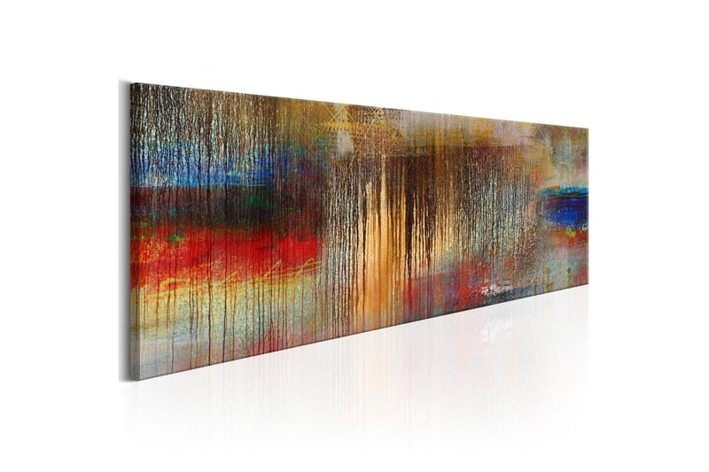 Tavla Colourful Rainstorm 150x50 - Artgeist sp. z o. o. - Inredning - Tavlor & konst - Canvastavlor