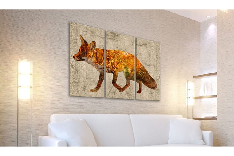 Tavla Fox In The Wood 60x40 - Artgeist sp. z o. o. - Inredning - Tavlor & konst - Canvastavlor