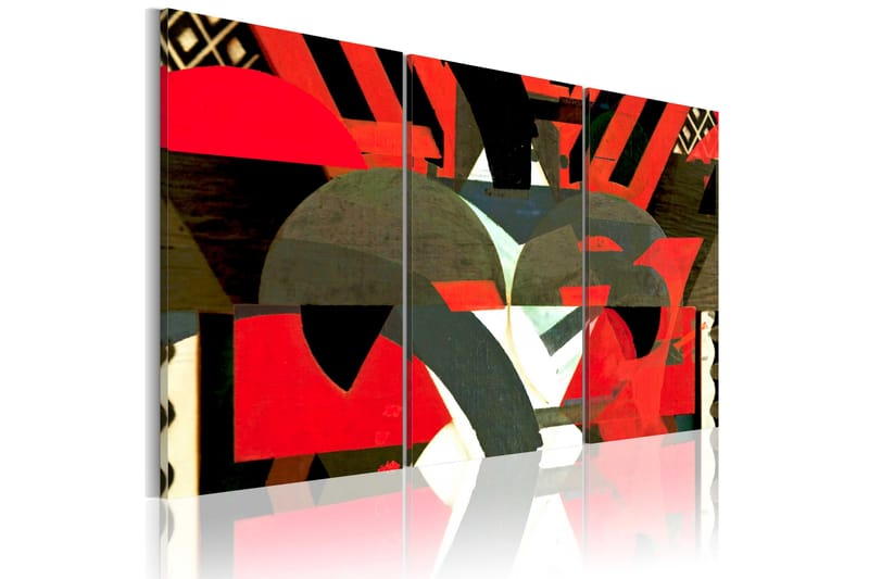 Tavla Pattern Of Abstract Forms 120x80 - Artgeist sp. z o. o. - Inredning - Tavlor & konst - Canvastavlor