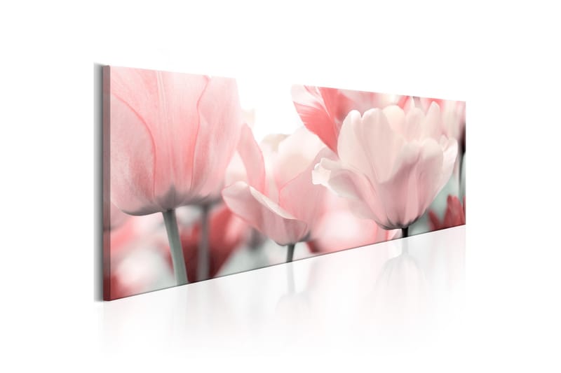Tavla Pink Tulips 150x50 - Artgeist sp. z o. o. - Inredning - Tavlor & konst - Canvastavlor