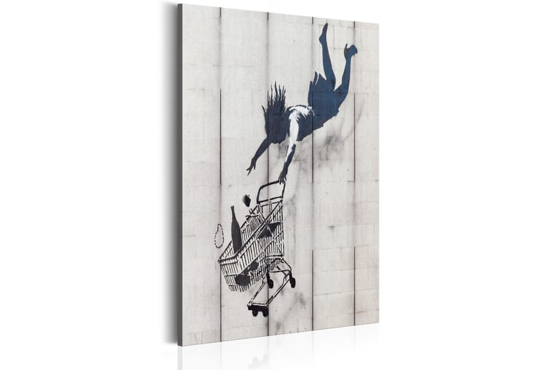 Tavla Shop Til You Drop By Banksy 60x90 - Artgeist sp. z o. o. - Inredning - Tavlor & konst - Canvastavlor