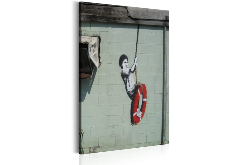 Tavla Swinger New Orleans Banksy 60x90 - Artgeist sp. z o. o. - Inredning - Tavlor & konst - Canvastavlor