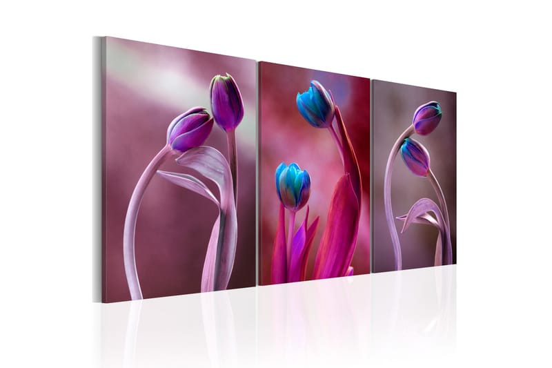 Tavla Tulips In Love 60x30 - Artgeist sp. z o. o. - Inredning - Tavlor & konst - Canvastavlor
