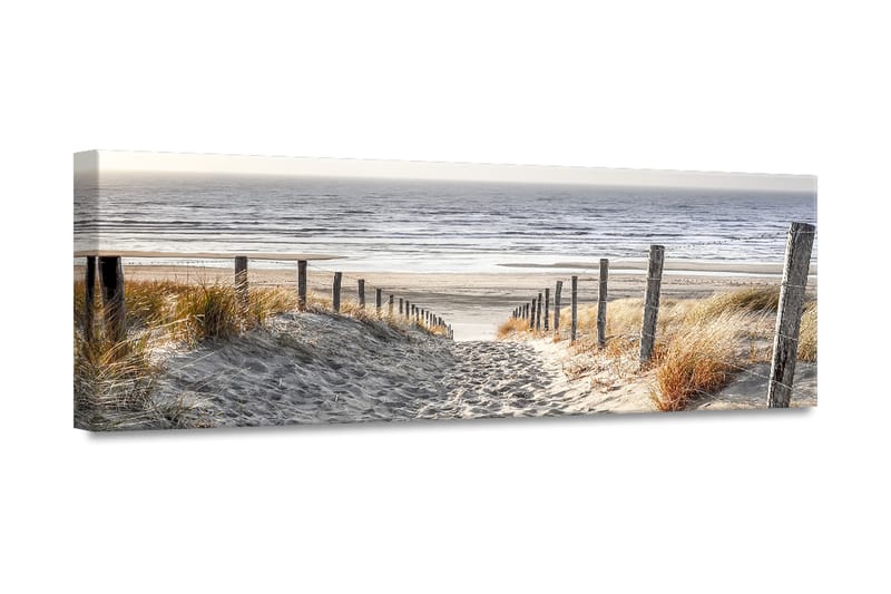 Warm Sand Tavla Canvas - 45x140cm - Möbler - Soffa - Sammetssoffor