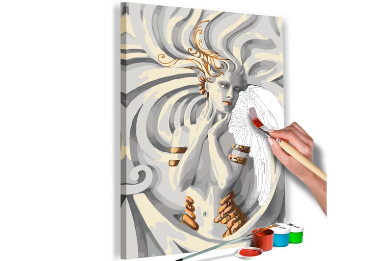 Gör-det-själv Målningar Medusa  40x60 cm - Inredning - Tavlor & konst - Måla själv - Gör det själv tavla