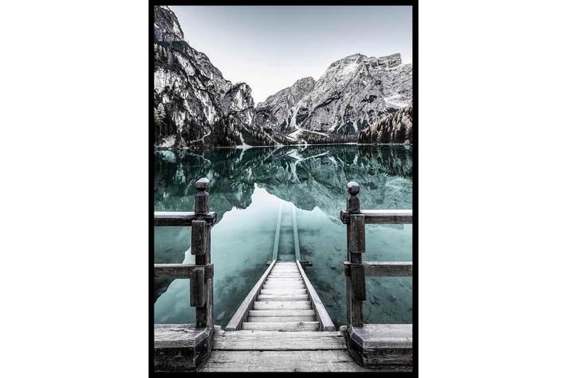 Braies Lake No3 - Finns i flera storlekar - Inredning - Tavlor & konst - Posters & prints