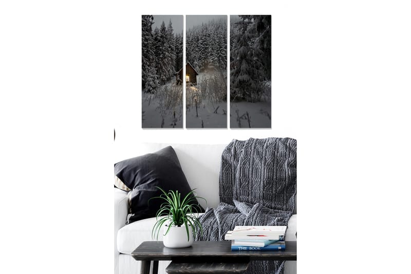 Canvastavla Scenic 3-pack Flerfärgad - 20x50 cm - Inredning - Tavlor & konst - Posters & prints